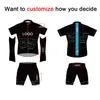 Racing sätter konkurrensgrad Custom Cycling Jersey Bib Gel Pad Set Roliga kläder Shorts Män cykel