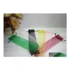 Другие праздничные поставки для вечеринок шелковой мешочек для ручных вентиляторов Organza Gift Bag с DSTRING 100 %/LOT 10 Color Drop Home Garden Dhj1f
