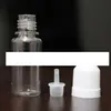 Hurtownia 2000pcs PET 10 ml plastikowa butelka z kropla z dziecięcą czapką końcówkę plastikowe butelki płynne butelka ejuice butelka