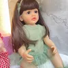 Dolls 55CM Full Body Soft Silicone Vinyl Lifelike Reborn Toddler Girl Doll Soft Touch Christmas Gifts for Children 230111