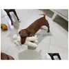 Zabawki dla psów żucie kota śmieszna polarowa Plush Squaak Squeak Dźwięk