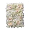 Dekorative Blumen Romantische künstliche Blumenwand Weihnachten Hochzeitsdekoration Geburtstagsfeier Shop Hintergrund Halloween Dekor