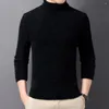 Men's Sweaters High Quality Daily Mens Sweater Winter Autumn Comfortable Fashion Knitted Knitwear Long Sleeve M-3XL Polyester