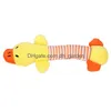 Jouets pour chiens à mâcher mignon chat en peluche grincement sonore drôle polaire durabilité jouet à mâcher adapté à tous les animaux de compagnie éléphant cochon nouveau Drop Del Dhgarden Dhoi8