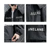 Men's Tracksuits Casual Winter Jacket Hooded Sports Zipper Print Hoodies Sweatshirts Set Windproof Waterproof Men Brand 2pieces