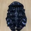 Designer britannique Trapstar Jacket Down Puffer Coat Femme Irongate Amovible Hooded Puffer - Black 1to1 Quality broderie Winter Hoodie