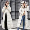 Kobiet Down Down Down Kurtka zimowe puchowe kurtki 2023 Hood Woman Slim White Duck Coat