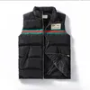 Men Mens and women's Vests No hat Sleeveless Jacket Cotton-Padded Autumn Winter Casual Coats Male Waistcoat bodywarmer European American fashion brand