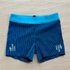 Heren shorts Stripe Marathon Leggings Man Sport Mesh Fast Running SpeedSuit Track en Field Middle Pants Custom 230110