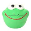 Dog Toys Tuggar söta husdjur Monkey Frog Pig Shape Squeaky Toy Latex Puppy Sound Chewing Teeth Cleaning Play Drop Delivery Home Dhgarden Dhndj