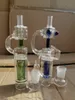 5,9 pollici Piccolo Bong Narghilè Occhiali Oil Rigs Perc Vetro spesso Bong d'acqua Tubi di fumo Dabber Chicha Con 14mm Banger