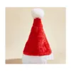 犬のアパレルクリスマスハットペット用品冬の暖かいクリスマス年ぬいぐるみ帽子猫飾りサンタクロースパーティーホームデコレーションドロップ配達g dh4ls