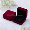 Verpackungsboxen Mode Verlobung Hochzeit Halskette Schmuck Display Geschenkbox Armband Aufbewahrungskoffer Valentinstag Muttertag Drop D Dhgarden Dhrxg