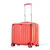 Valises tirer tige 18 pouces fermeture éclair roue universelle femmes valise d'affaires 230109