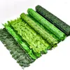 Decorative Flowers Artificial Grass Plant Wall Fake Flower For Landscape Fence Simulated Leaf Home Outdoor Garden Decor