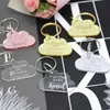 Dekorativa föremål Figurer Clouds Acrylic Baby Shower Decor Princes Födelsedagsfest Små gåvor Bröllopspar Souvenirer 230110
