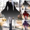 Casual jurken dames gotische jurk batwing mouw Halloween Goth sexy feest lange zwarte heksen bodycon cosplay kostuums