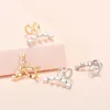 Backs Earrings Personalized Temperament Pearl Ear Clip Women's Style C-Shaped Non-Piercing Fashion Simple Jewelry