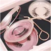 Falsche Wimpern 3pairs/Set weicher Quantenmagnet -Wimpern Applikator Clip kein Kleber Ben￶tigen