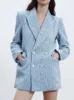Damespakken Vrouwkleding Fashion Blazer 2023 Dubbele borsten Vrouwelijke kleding Lagen Nieuwste Design Winter Saliing Products in jas