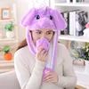 Casquettes Chapeaux Femmes Mignon En Peluche Licorne Lapin Chapeau Filles Bonnets En Mouvement Danse Oreilles De Lapin Chapeaux Animal Dessin Animé Hiver Casquette Chaude Pour Bébé Garçons 230111