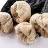 Men's Pants Winter Thick Warm Sweats Thermal Lined Jogger Fleece Big Trouser Male Plus Size Zip Pocket Work 6XL black 230111