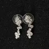 Necklace Earrings Set & Fashion Women Alloy Rhinestone Wedding Bridal Lady Dangle Earring Necklaces Jewellery Accessories EA