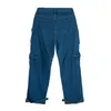 Jeans pour hommes Pantalon cargo à la mode pour hommes avec plusieurs poches Pantalon en denim hip hop surdimensionné Coupe ample Bas de vêtements de travail tactiques