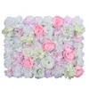 Fiori decorativi Fiore artificiale Pannello murale Decorazione Matrimonio Sfondo Festa di compleanno Simulazione Personalizzazione