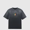 Tasarımcı T Shirt Yaz Kısa Kollu Tee Erkekler için Kadınlar Yüksek Sokak Giysileri Mürettebat Boyun Mektup Baskılı Tees Hip Hop Lüks Marka Giyim 15 Stil Siyah Mavi Pembe