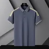 Men's Polos Korea Style Solid Brand Fashion Polo Shirts Short Sleeve Black White Summer Cotton Breathable Tops Tee Oversize 4XL 230111