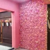 Декоративные цветы 40x60 см. Шелковая роза Стена Цветок искусственный свадебный декора