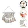 Decoratieve beeldjes boho decor Boheemse chique macrame muur hangende tapijtstapijtdroomvanger esthetische slaapkamer