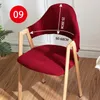 Chair Covers Curved A-line Cover Hollow Back Arc Armchair Cafes Dining Room Kitchen Office Home Decor