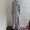 Vêtements ethniques 2023 Musulman Moyen-Orient Arabe Mode Cardigan Abaya Lady Tempérament Robe polyvalente Kuftan européen