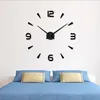 ساعات الحائط غرفة المعيشة الديكور ديي Nordic Clock Clock مرآة الأزياء الإبداعية لكمة حرة كبيرة