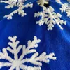 Christmas Decorations Tree Skirt Round Soft Plush Snow Decor Holiday Festival Party Supplies