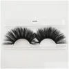 False Eyelashes 20/30/40/50 Pairs 25Mm 3D Mink Lashes Bk Wholesale Dramtic Long Fl Eyelasehs Vendors Makeup Drop Delivery Health Beau Dhwie