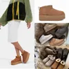 Super Low Mini Platform Boot Designer Boots Australia Girl Woman Winter Ankle Snow Boot päls