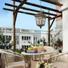 Pendant Lamps Modern Simple Led Light Aluminum Living Room Dinning Lights Balcony Courtyard Villa Aisle Outdoor Fixtures