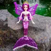 Dockor 42 cm BJD Princess Doll 3D Eyes Mermaid Doll Set Articulated Removerable Fashion 1/3 Dressable Girl Toy Birthday Present 230111