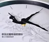 Wall Clocks Dance Ballet Girl Personality Clock Creative Modern Design Home Art Watch Silent 12"