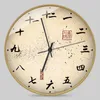 Zegary ścienne Chińskie luksusowe zegar nowość Minimalistyczna kreatywna Orologio da Parete Decor Home Decor Bl50wc