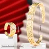 Ketting oorbellen set trendy retro mix match bangle ring voor vrouwen bruids bruiloft dames perfecte cadeau hoge kwaliteit