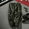 Herenbroek joggers vrachtmannen harem multi-pocket camouflage man katoen zweetbroek streetwear casual plus size broek m-7xl 230111