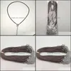 Cord Wire Wholesale Fashion 2Mm Wax Leather Necklace 45Cm Deep Coffee Lobster Clasp Rope Chain Jewelry Accessories 100Pcs/Lot Drop Dh4Av