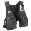 Mäns västar basdash FV08 Ultra Lightweight Fly Fishing Vest för män och kvinnor Portable Chest Pack One Size Fits Most 230111