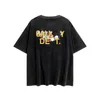 Fashion Brand Classic T Shirt Gallxxyed Dept Stamping Letter Print High Street Washed Loose Casual Tee For Men And Women