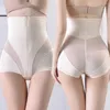 Women's Shapers Fajas High Waist Slimming Pants Zipper Abdomen And Hip Lifting Panties Binding Thin Belly Underwear
