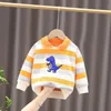 Pullover Spring Autumn Kids Boys Felthirts Kids Hoodies Abbigliamento top maniche lunghe Spethirt Boys Girls Abiti per bambini 0-4Y 230111